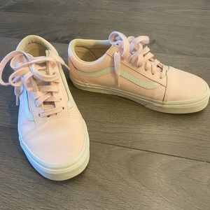 Vans Old Skool Leather Blushing Bride Size 7